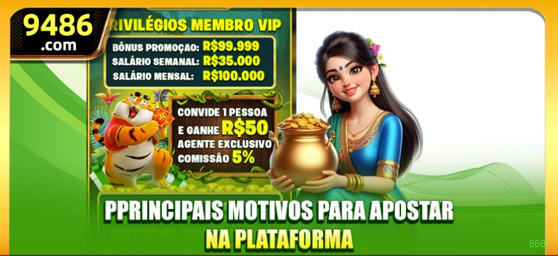 Bônus exclusivos membros VIP 868x